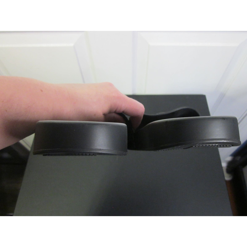 Versace Palazzo pool slide black slide rubber NWOT IT 41 - Picture 10 of 14